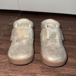Carters Girl Gold Sparkle Shoe